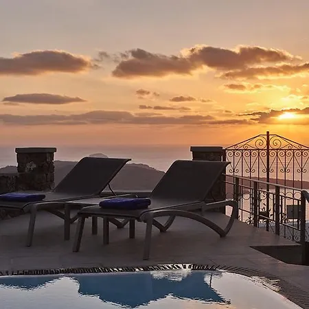 Villa Dakoronia Fira  Extérieur photo