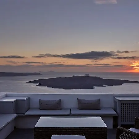Villa Dakoronia Fira  Extérieur photo